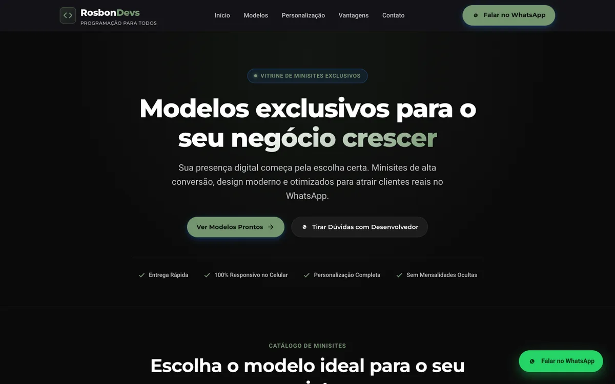 Prévia do site Pilates