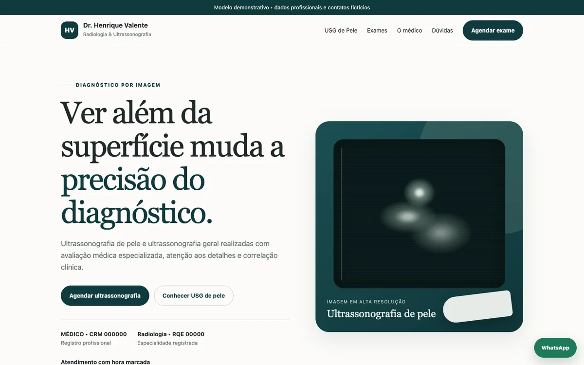 Prévia do site Radiologia